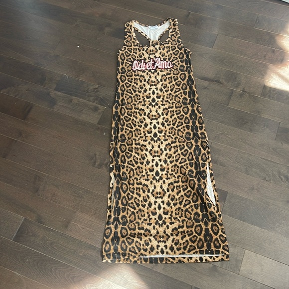 Maxi leopard dress - Picture 1 of 5